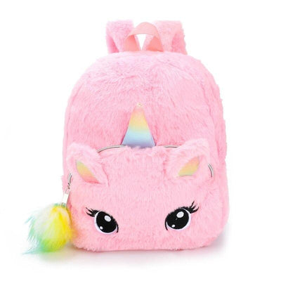 Sac Licorne Peluche rose