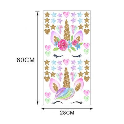 Autocollant Yeux Licorne