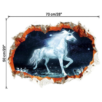 Sticker Licorne Réaiste