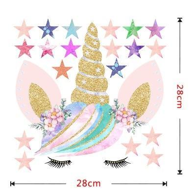 Autocollant Licorne Fille