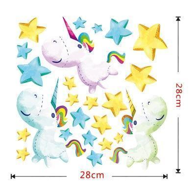 Sticker Licorne Bébé Fille