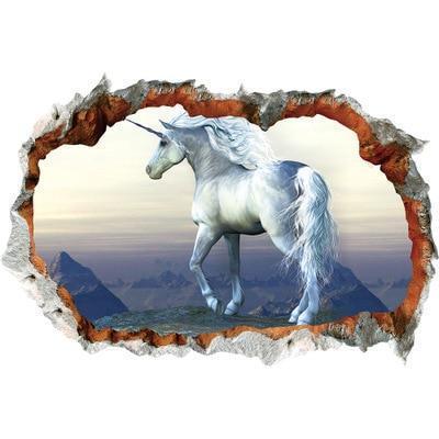 Sticker Licorne 3D