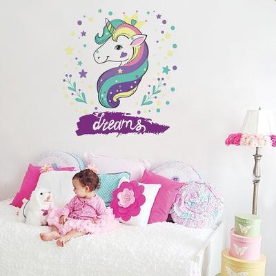 Sticker Licorne Chambre Bébé