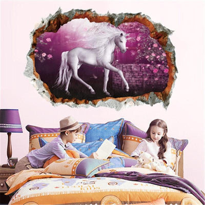 Sticker Licorne Déco Chambre fille