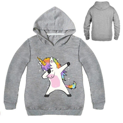 Pull Licorne Dab Gris