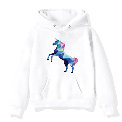 Pull Licorne Rose Fille
