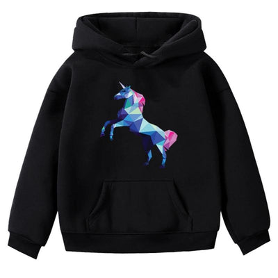 Pull Licorne Rose Fille