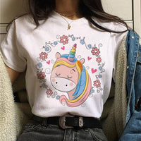 T-Shirt Fleuri Femme