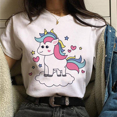 T-Shirt Motif Licorne