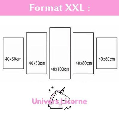 Tableau Licorne Animal Unicorne