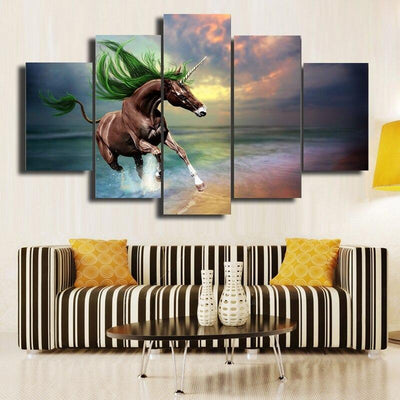 Tableau Licorne au Galop