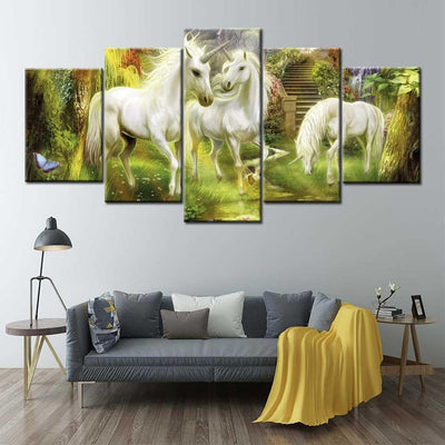 Tableau Licorne Famille Unicorne
