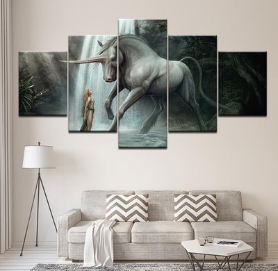 Tableau Licorne Géant