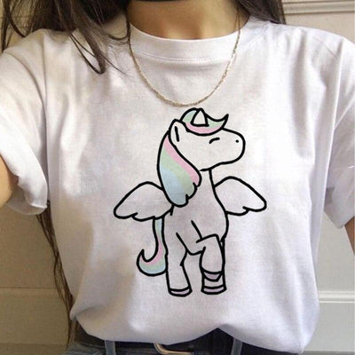 T-Shirt Cheval Ailé