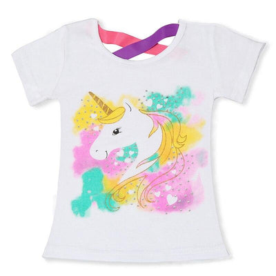 T-Shirt Licorne Féérique pour Fille