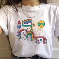 T-Shirt Soleil Femme