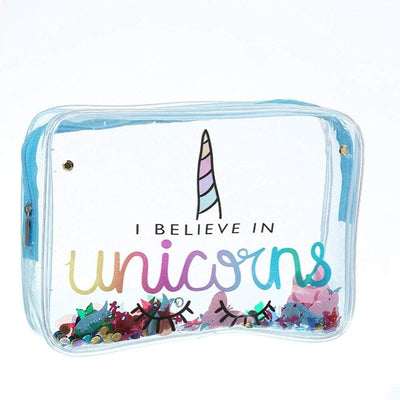 Trousse de Toilette Tête de Licorne