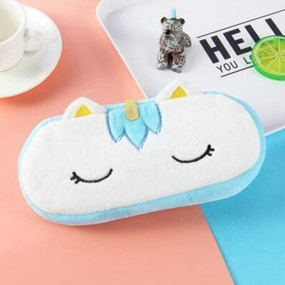 Trousse licorne Bleue fille