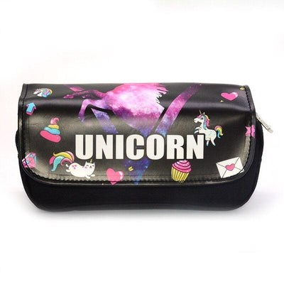 Trousse Licorne Double Compartiment Garçon 