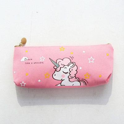 Trousse licorne rose