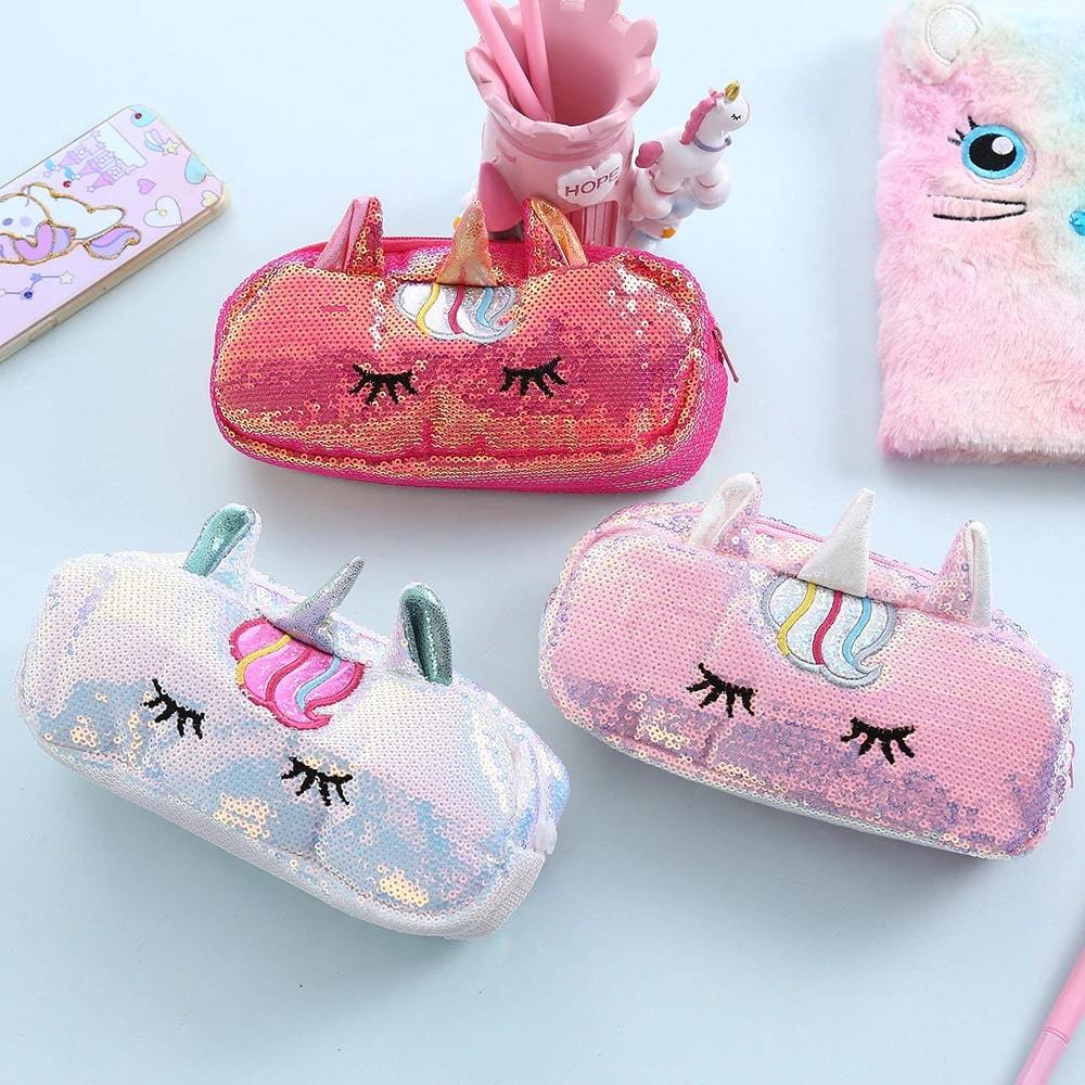 Kit De Maquillage Licorne Pour Filles 3-8 Ans - Jouet Cosmétique Enfant Avec Porte-monnaie - Cadeau Fille - 6