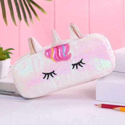 Trousse licorne blanc