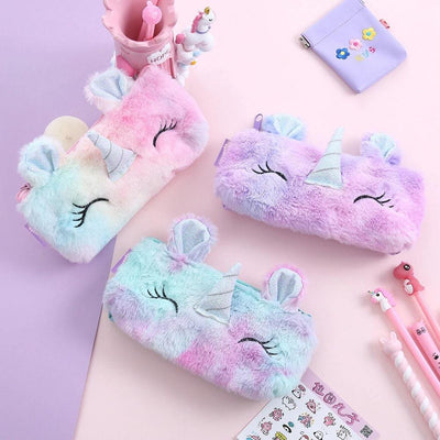 Trousse Licorne Peluche 