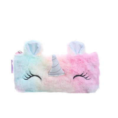 Trousse Licorne arc en ciel