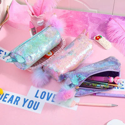 Trousse Licorne paillettes
