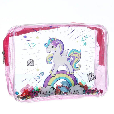 Trousse Licorne Toilette Rose